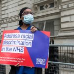 Heads of NHS trusts are being urged to tackle the racial “disciplinary gap”